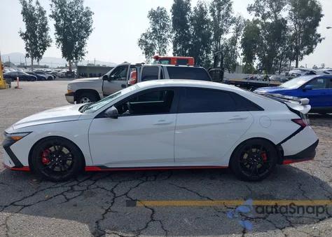 2025 Hyundai Elantra N z USA, uszkodzony, nr VIN KMHLW4DK5SU025725